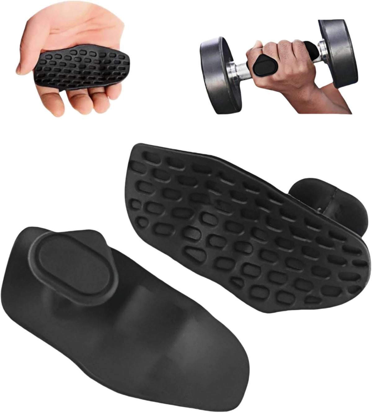 Anti-Slip Workout Grips, Ergonomic Alternative to Workout Gloves